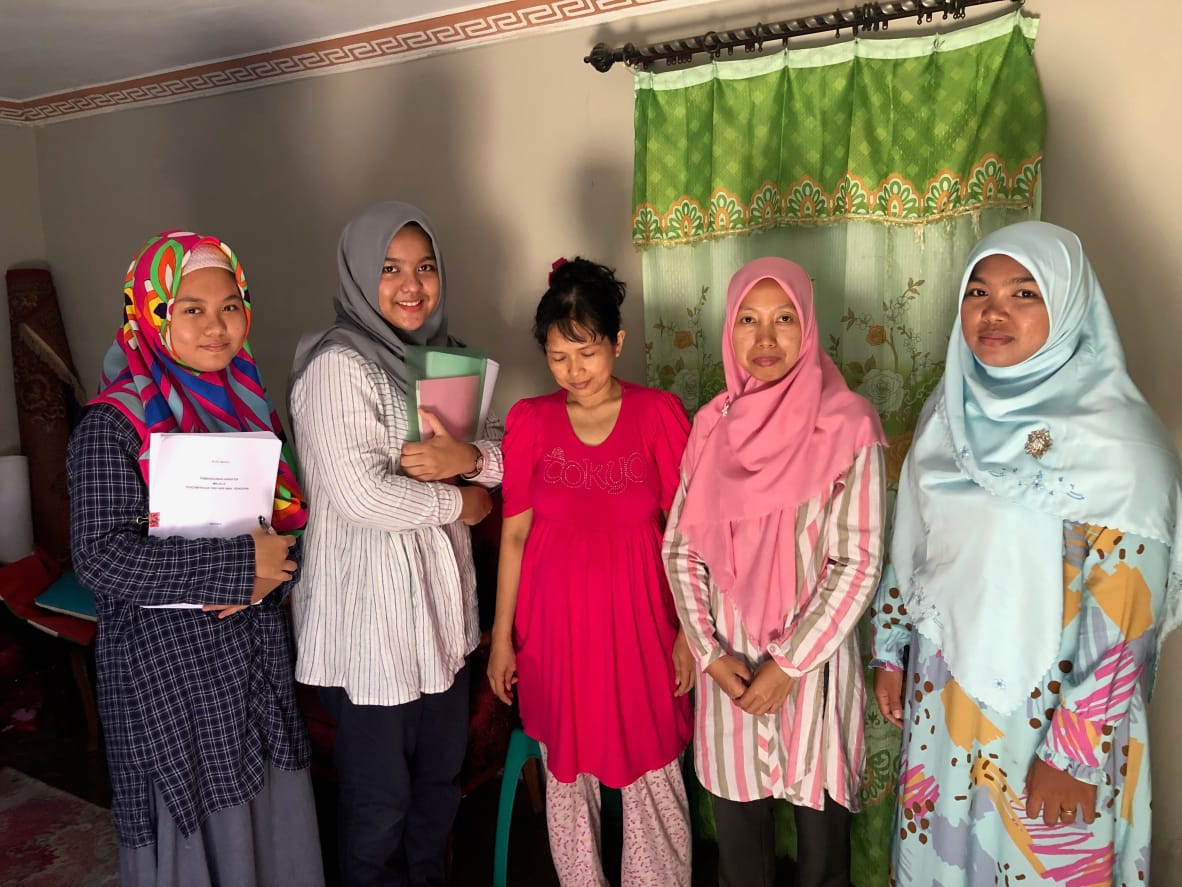Kunjungan Pertama Bumil (Ibu Santi Sardi)